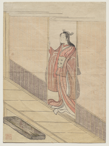 Suzuki%20Harunobu%2C%20%3Cb%3E%3Ci%3E%20The%20Faithful%20Wife%2C%20from%20the%20Kawachigoe%20Episode%20of%20The%20Tales%20of%20Ise%3A%20Calendar%20Print%20for%201765%3C%2Fi%3E%3C%2Fb%3E%2C%201765%2C%20color%20woodblock%20print%20with%20embossing%20on%20paper%3B%20ch%26%23363%3Bban%20nishiki-e%3B%20right%20sheet%20of%20a%20diptych%2C%20The%20Mary%20Andrews%20Ladd%20Collection%2C%20public%20domain%2C%2032.68